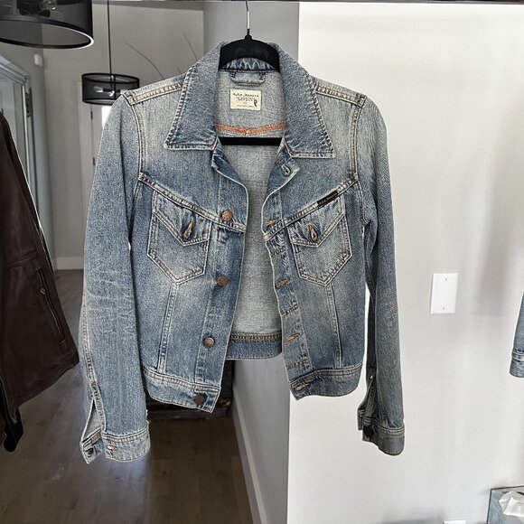 Nudie Jeans Co Size XS Denim Jacket (Worn on the set of Good Girls) - Picture 1 of 3